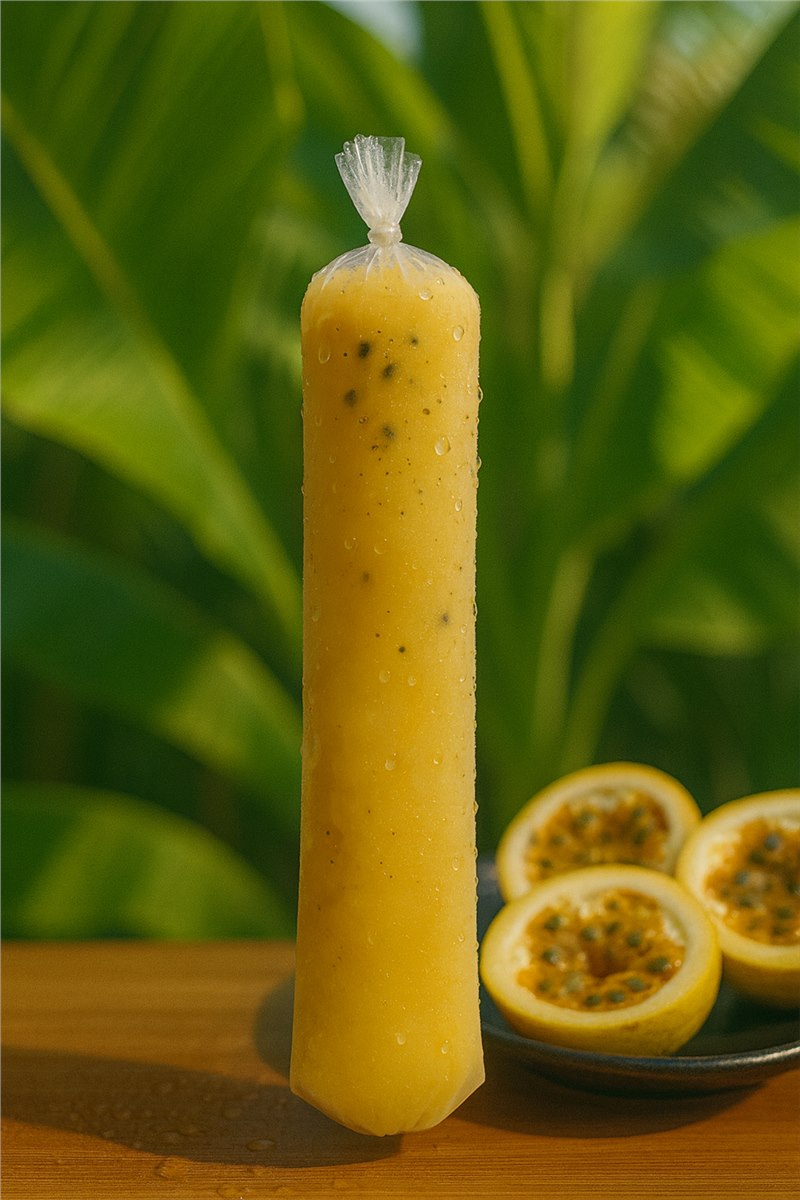 Sacolé sabor Mousse de Maracujá
