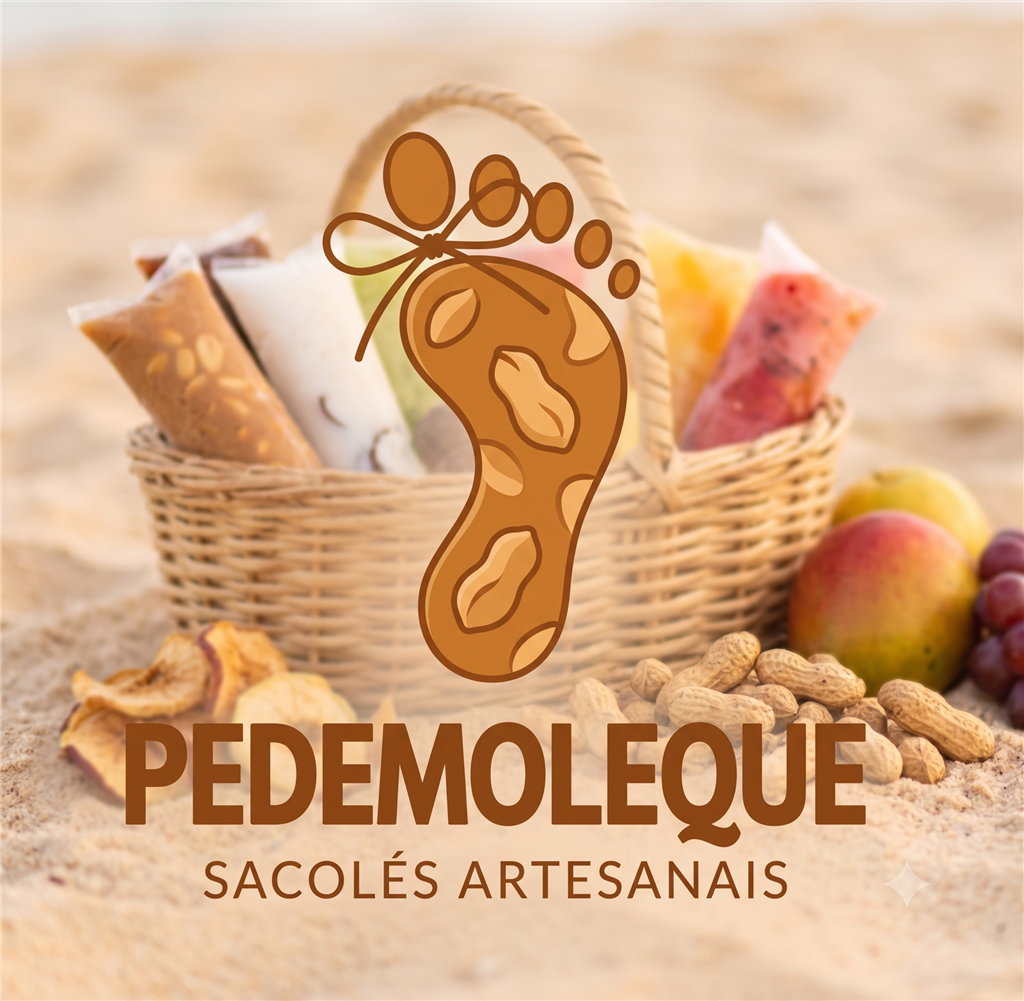 Mãos despejando polpa de fruta tropical em tubos de sacolé